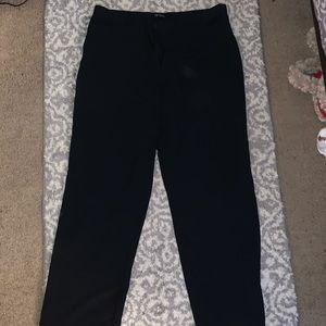 Black slack dress pants